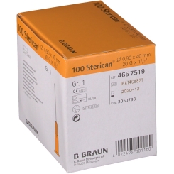 Sterican Standardkan Le Gr G X Zoll X Mm Gelb