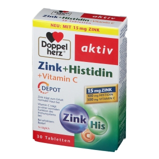 Doppelherz Aktiv Zink Histidin Vitamin C St Shop Apotheke