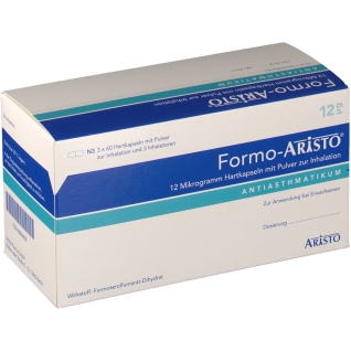 FORMO Aristo 12 µg Hartkapseln m Plv z Inhalation 180 St shop