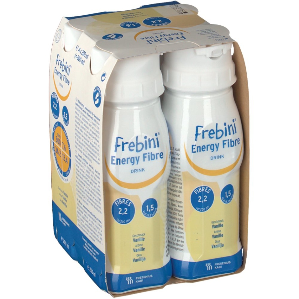 Frebini Energy Fibre Drink Vanille 6X4X200 Ml Shop Apotheke