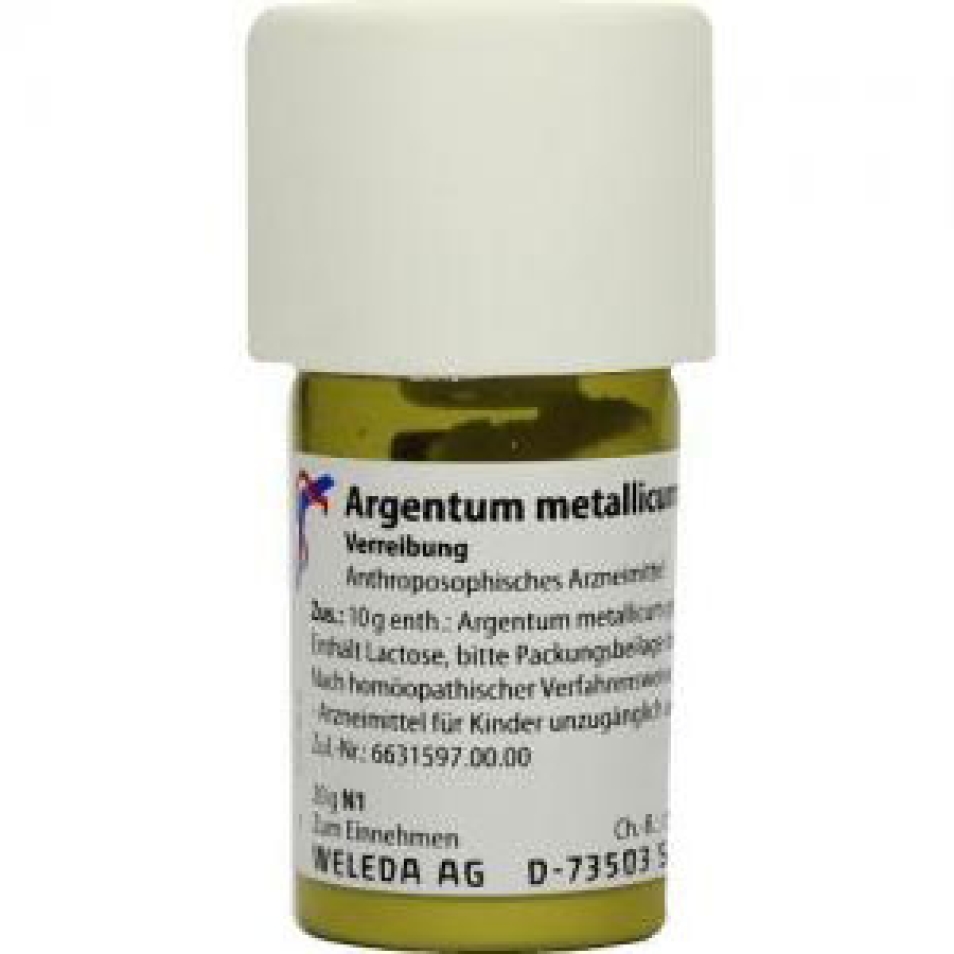 Weleda Argentum Metallicum Praep D 8 Trituration 20 G Shop Apotheke