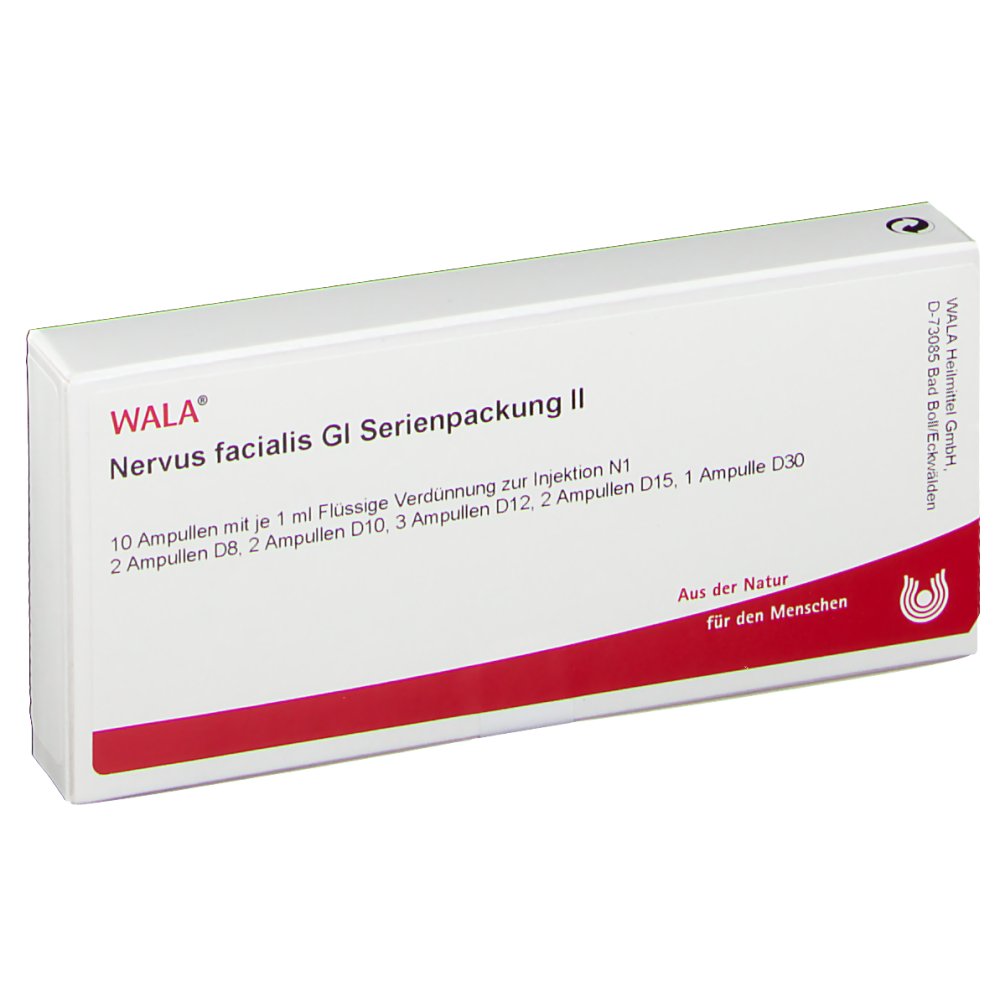 NERVUS FACIALIS GL Serienpackung 2 Ampullen Shop Apotheke