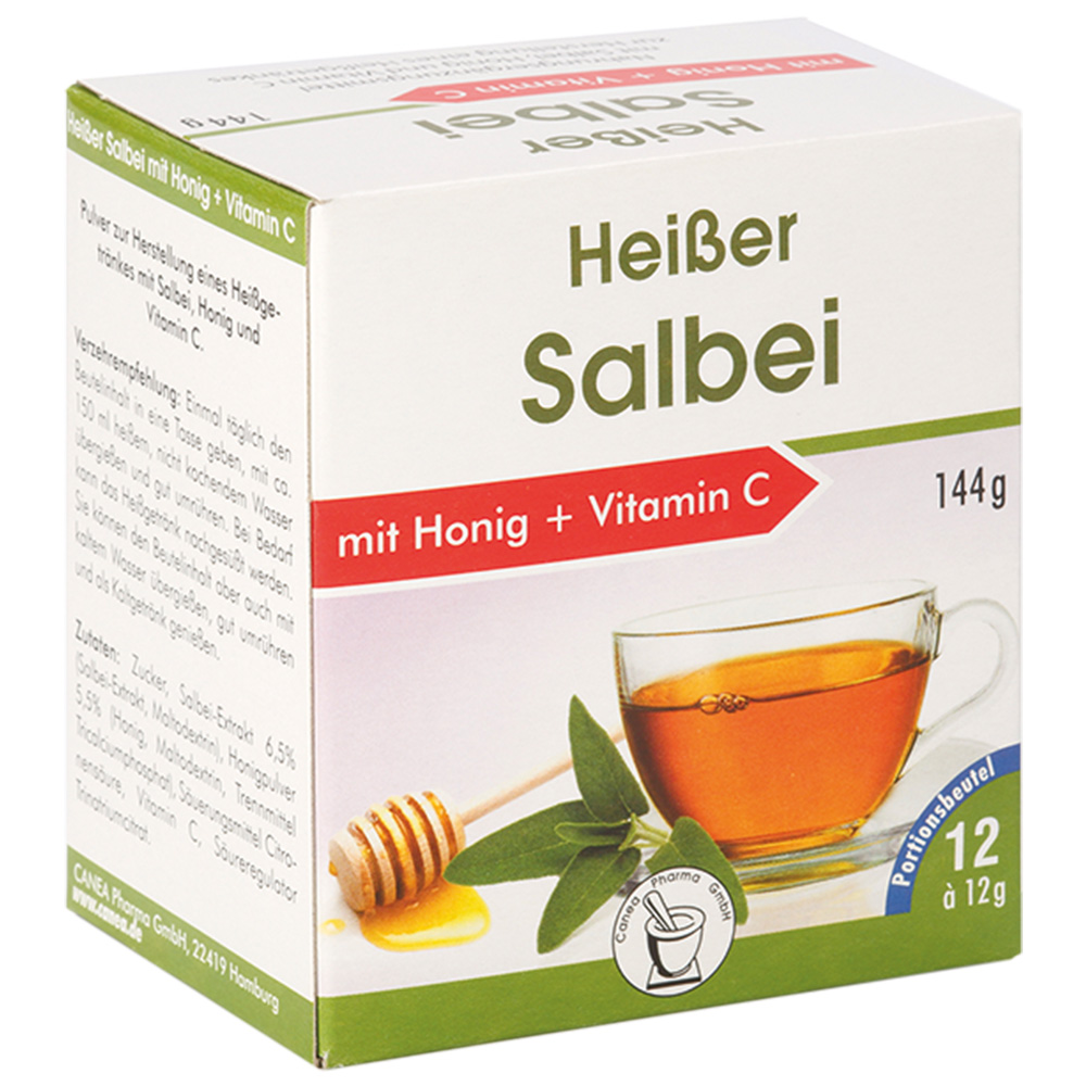 Heißer Salbei Honig Vitamin C Teeaufguß shop apotheke