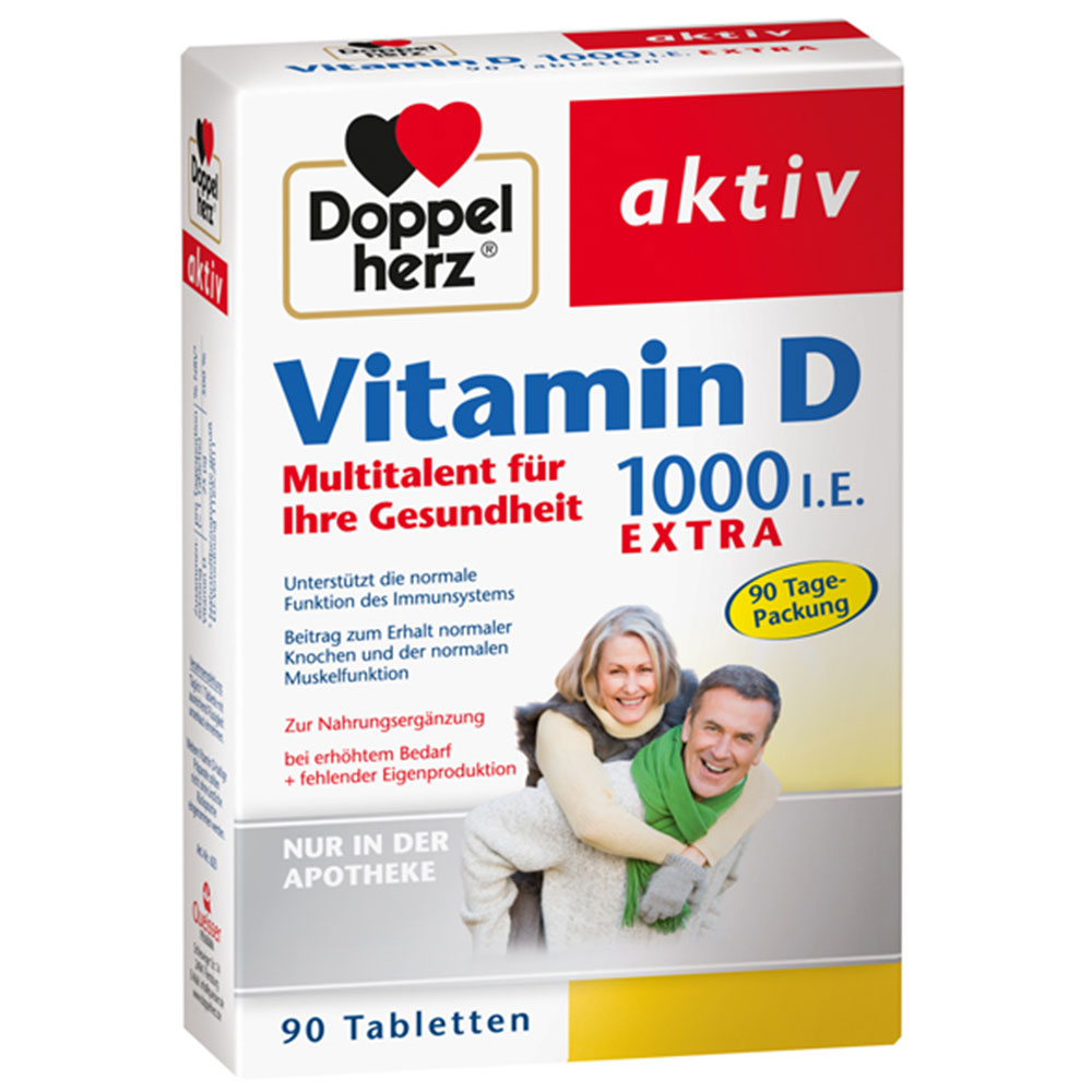 Doppelherz Aktiv Vitamin D 1000 I E EXTRA Shop Apotheke