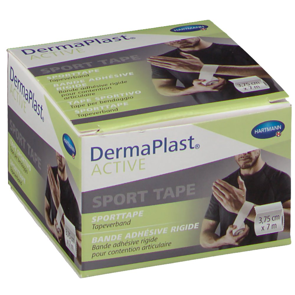 Dermaplast Active Sport Tape weiß 3 75cm x 7 m shop apotheke