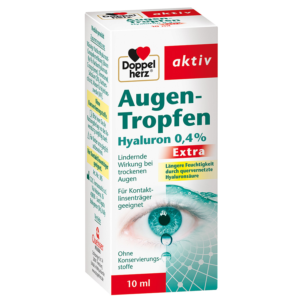 Doppelherz Augentropfen Hyaluron Extra Shop Apotheke