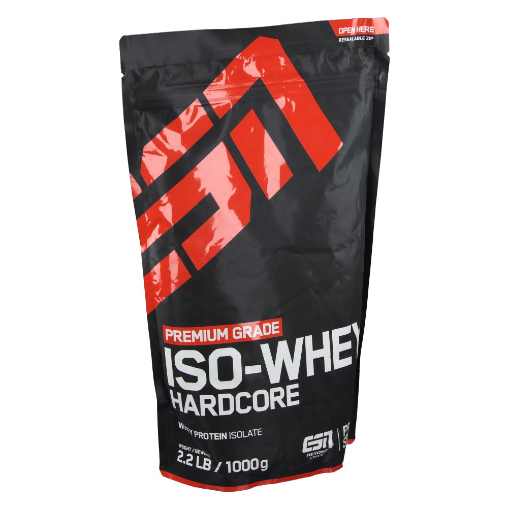 ESN Iso Whey Hardcore Neutral Pulver 1000 G Shop Apotheke