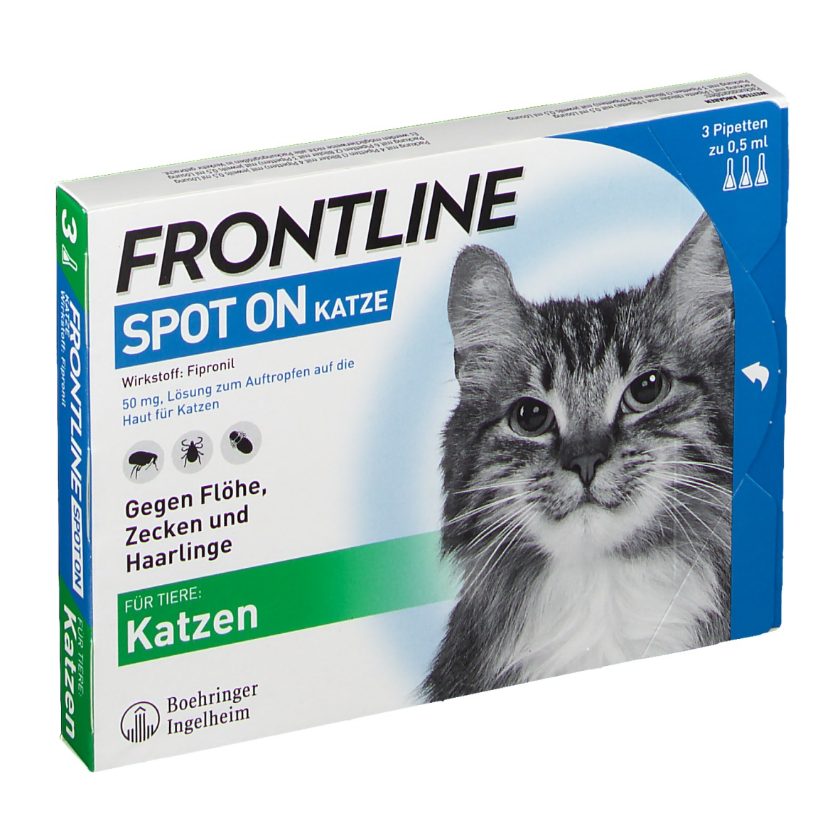 FRONTLINE Spot On Katze 3X0 5 Ml Shop Apotheke