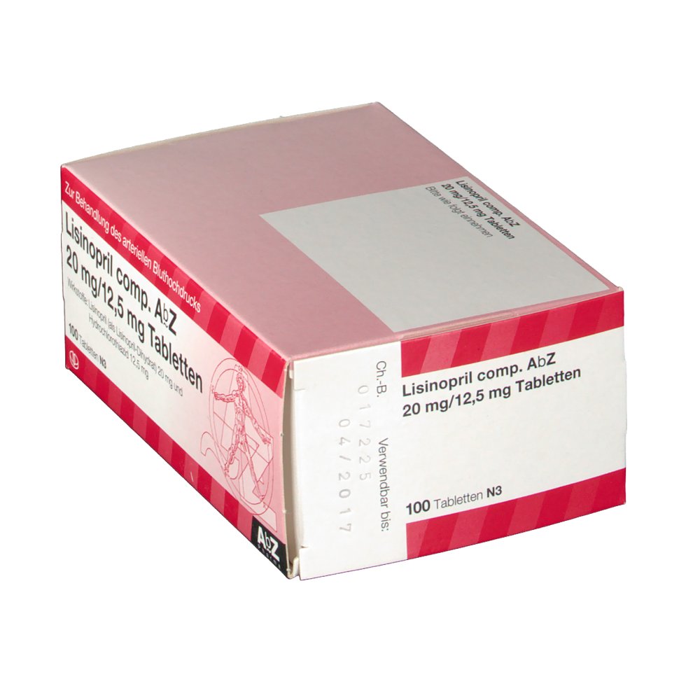 Lisinopril Comp Abz Mg Tabletten St Shop Apotheke