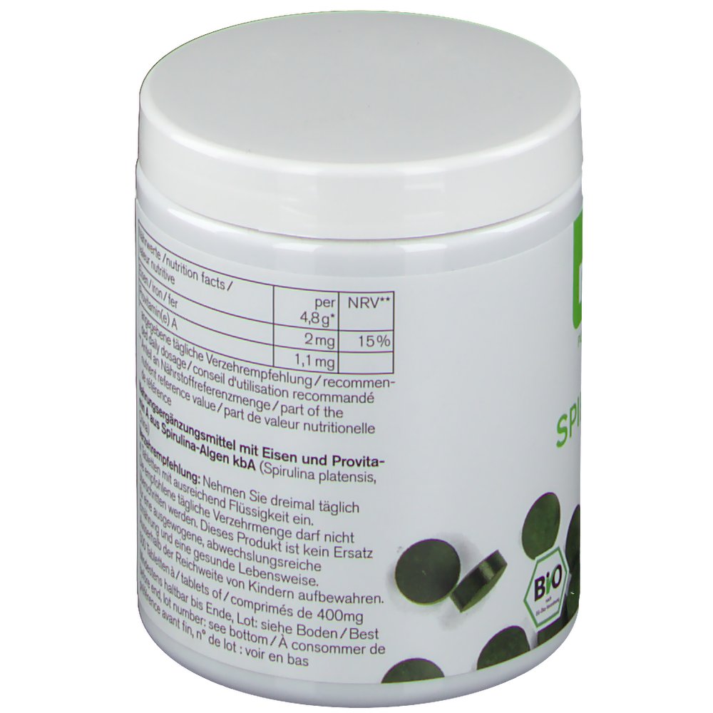 Nu Bio Spirulina Tabletten G Shop Apotheke