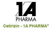 Cetirizin 1A Pharma