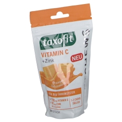 Beigabe taxofit Soft Chews Vitamin C + Zink Beigabe taxofit Soft Chews Vitamin C + Zink