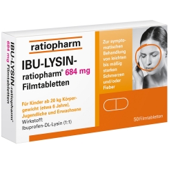 IBU-LYSIN-ratiopharm® 684 mg - shop-apotheke.com