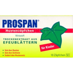 Prospan® Hustenzäpfchen - shop-apotheke.com