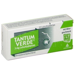TANTUM VERDE® 3 mg mit Minzgeschmack Lutschtabletten - shop-apotheke.com