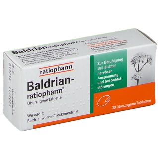 Baldrian-ratiopharm® überzogene Tabletten 30 St - Shop-apotheke.com