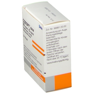 COSOPT sine 20 mg/ml 5 mg/ml Augentropfen Lösung 2X10 ml - shop ...