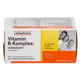 Vitamin B-Komplex-ratiopharm® Kapseln 60 St - Shop-apotheke.com