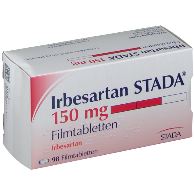 IRBESARTAN STADA 150 mg Filmtabletten 98 St - shop-apotheke.com