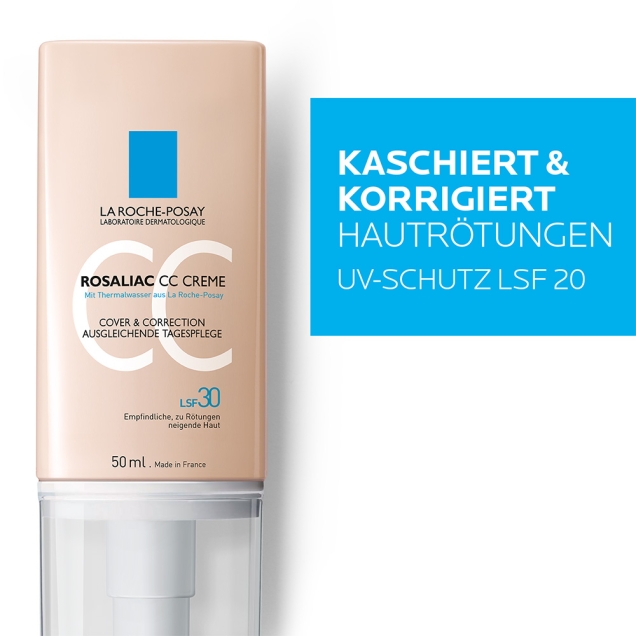 La RochePosay Rosaliac CC Creme Tagespflege bei Hautrötungen 50 ml