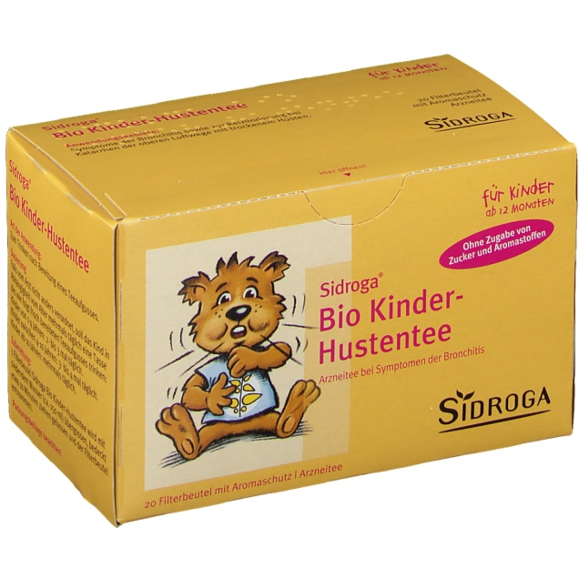 Sidroga® Bio Kinder Hustentee 20 St - shop-apotheke.com