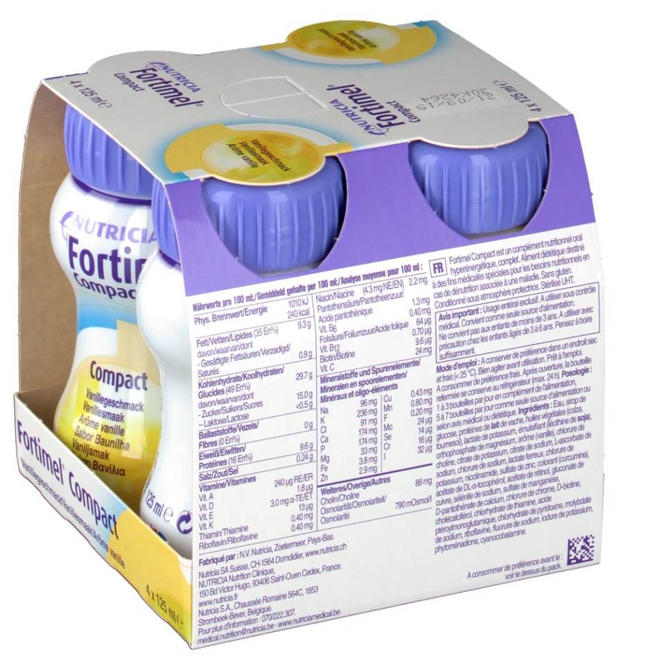 Fortimel Compact 2.4 Mischkarton 8X4X125 ml - shop-apotheke.com