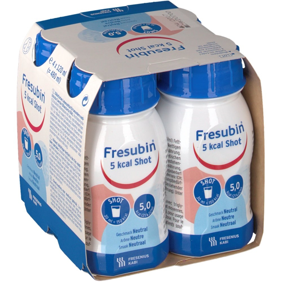 Fresubin® 5 kcal SHOT Neutral 4X120 ml - shop-apotheke.com