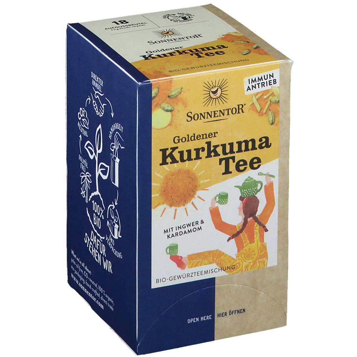 Sonnentor® Goldener Kurkuma Tee