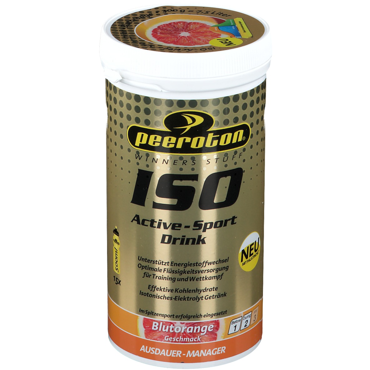 peeroton® ISO Active-Sport Drink Blutorange