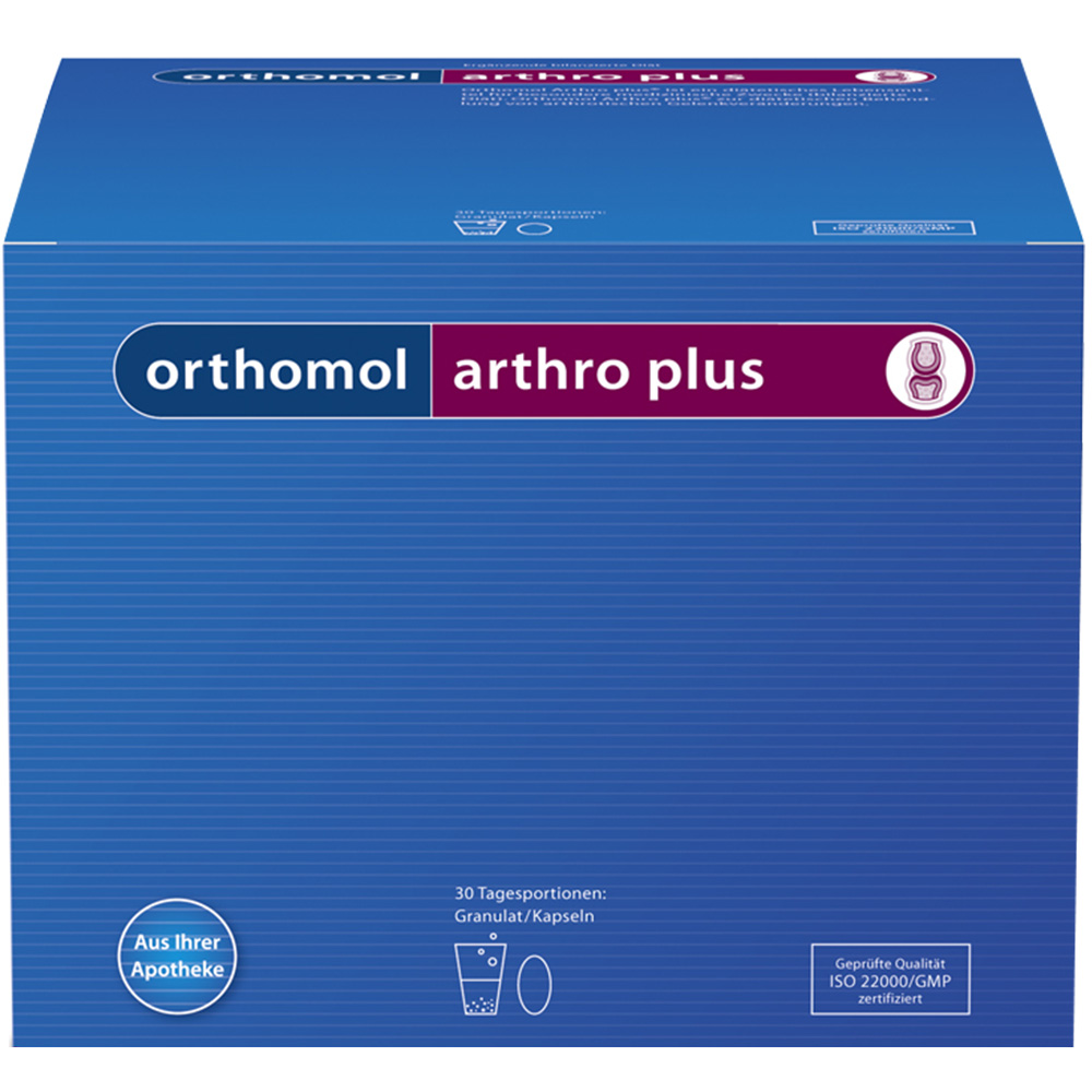 Orthomol Arthro plus® 30er Granulat plus Kapseln - shop ...