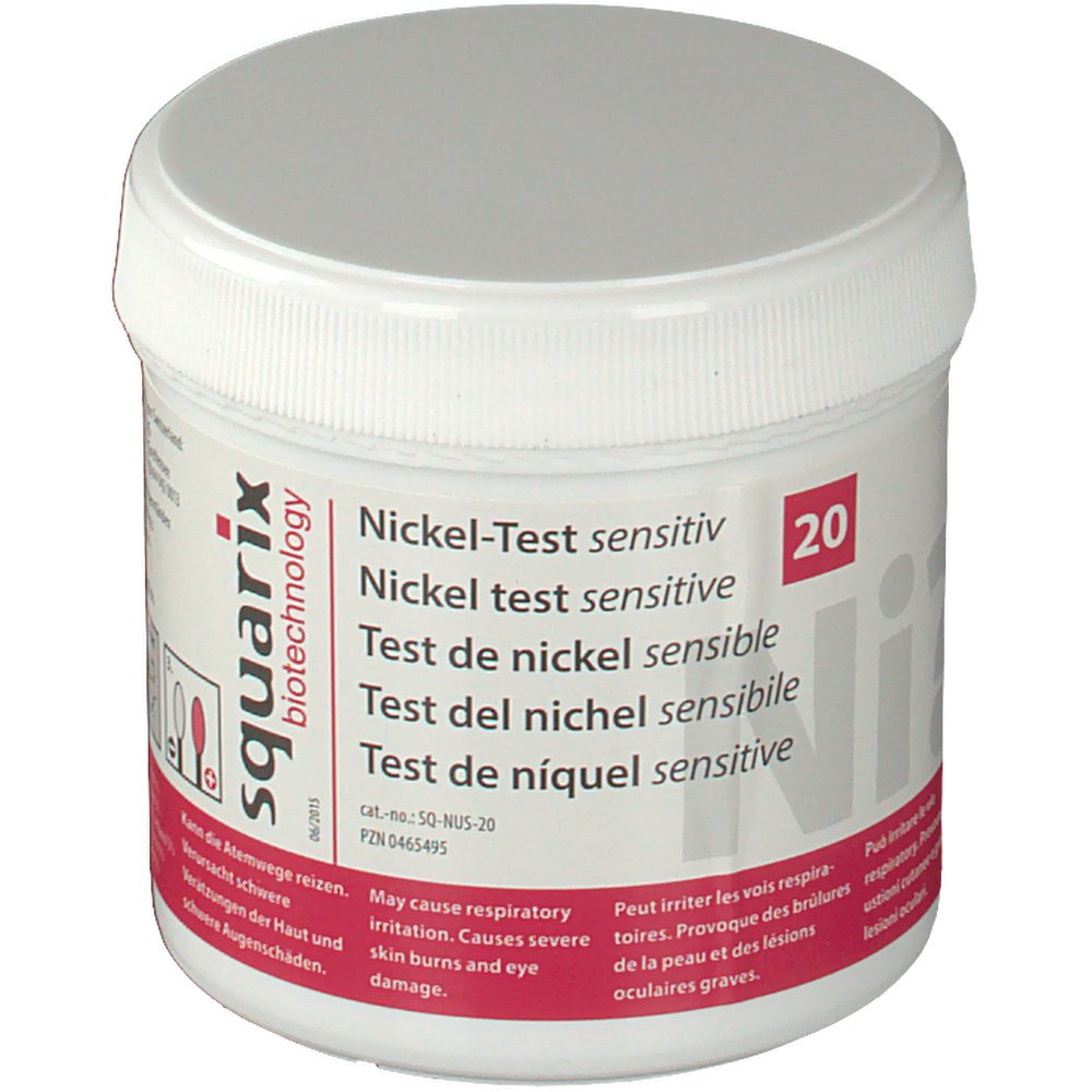 Nickel Test kaufen | Heimtest-Schnelltests.deHeimtest ...