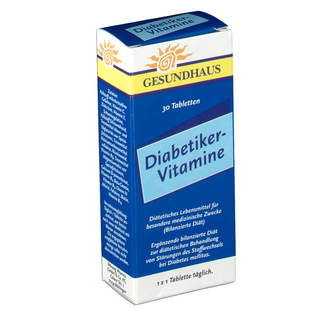 Gesundhaus® Diabetiker-Vitamine - Shop-apotheke.com