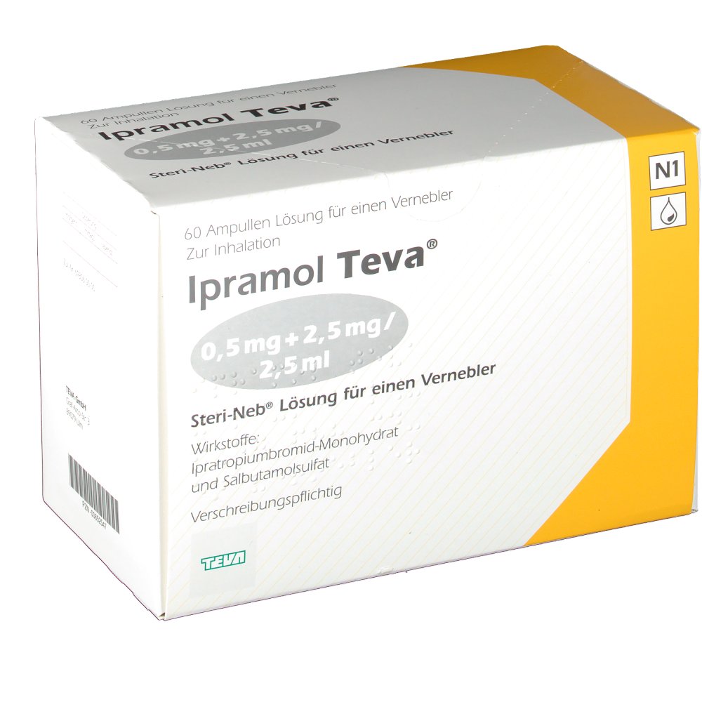 Ipramol Teva 0 5 2 5 Mg 2 5 Ml