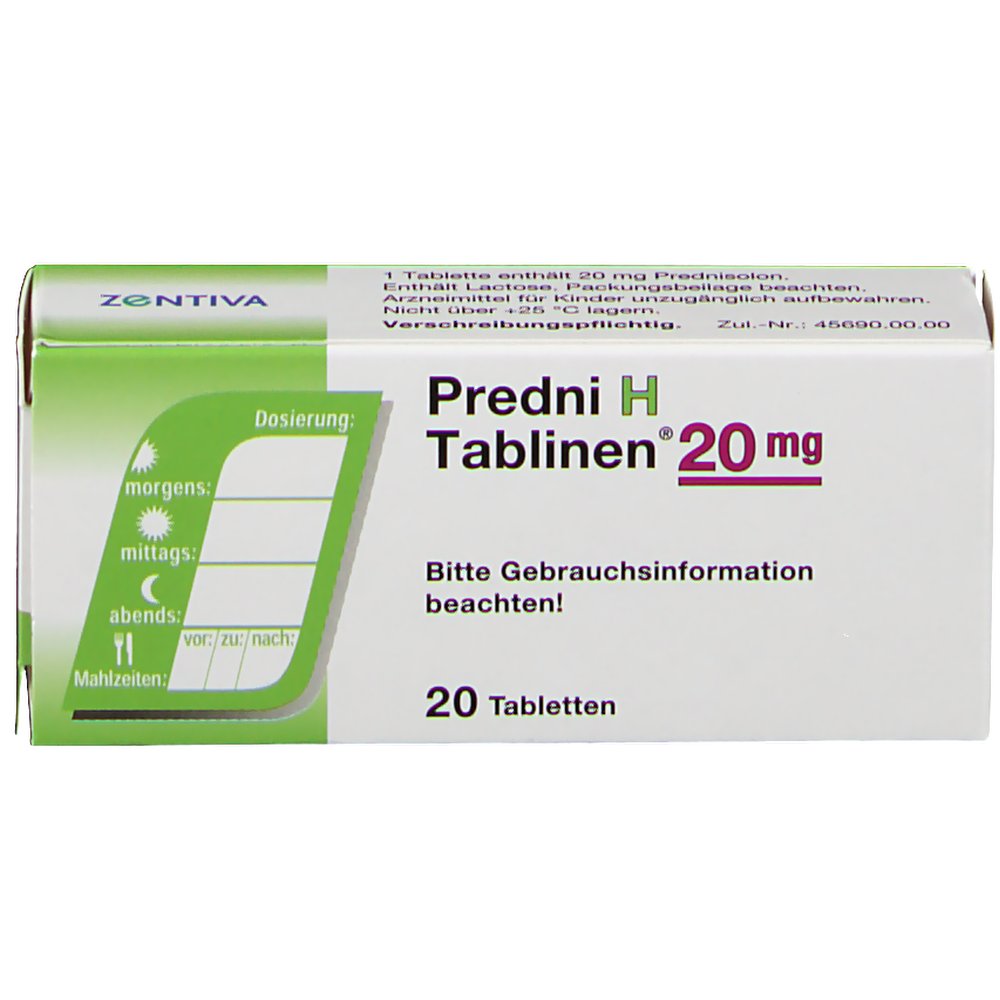 Predni H Tablinen 20 mg Tabl. - shop-apotheke.com