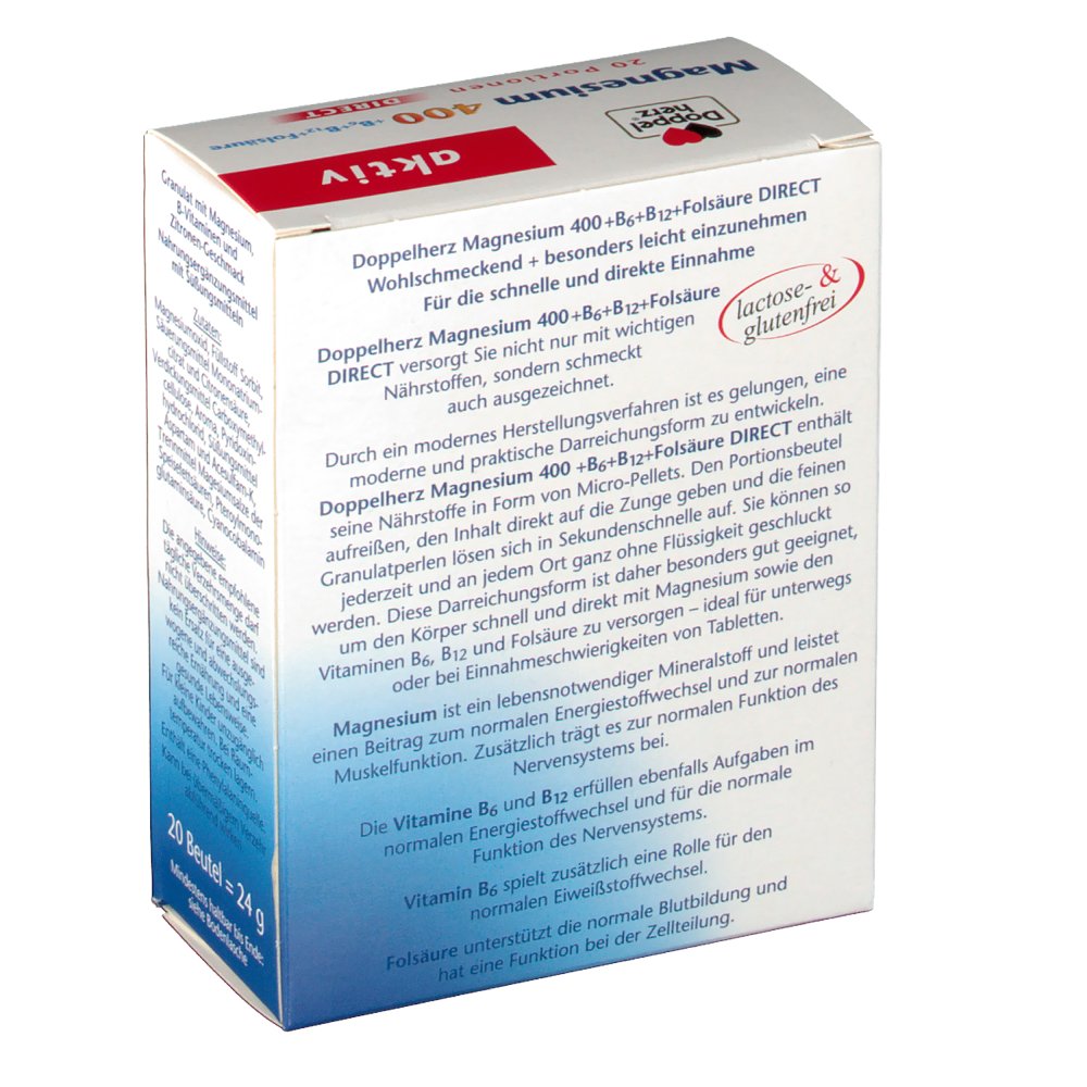 Doppelherz® aktiv Magnesium + B6 + B12 DIRECT - shop-apotheke.com