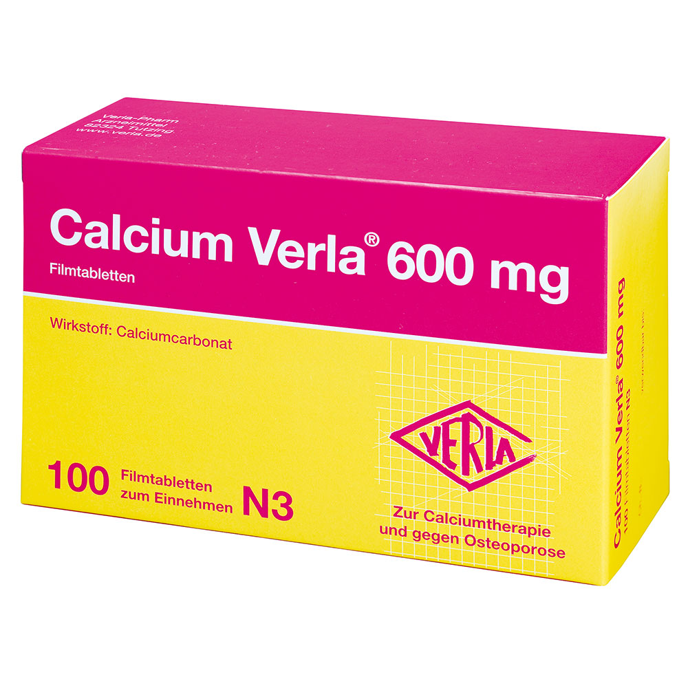 Calcium Verla® 600 mg Filmtabletten