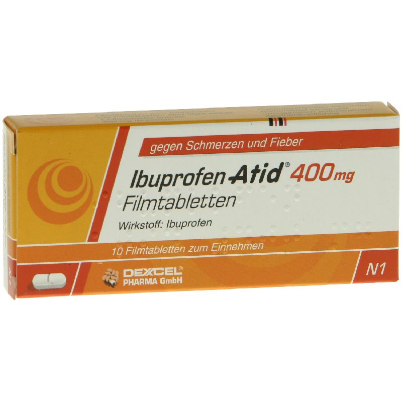 Ibuprofen Atid 400 mg Filmtabletten