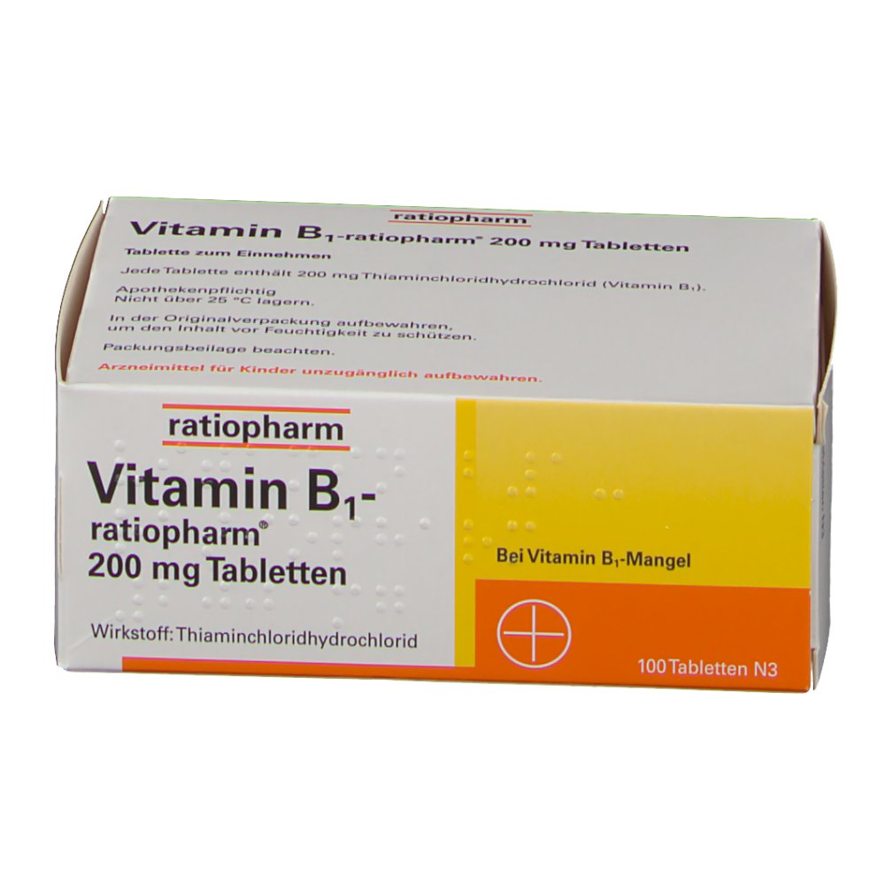 Vitamin B1-ratiopharm® 200 mg - shop-apotheke.com