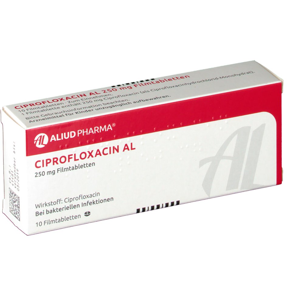 Ciprofloxacin 250 mg preis