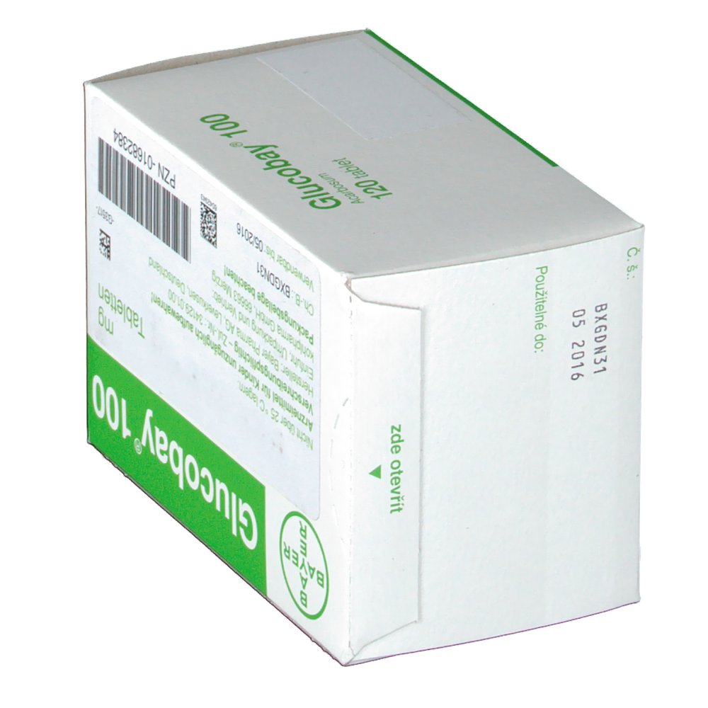 Glucobay 25 mg content