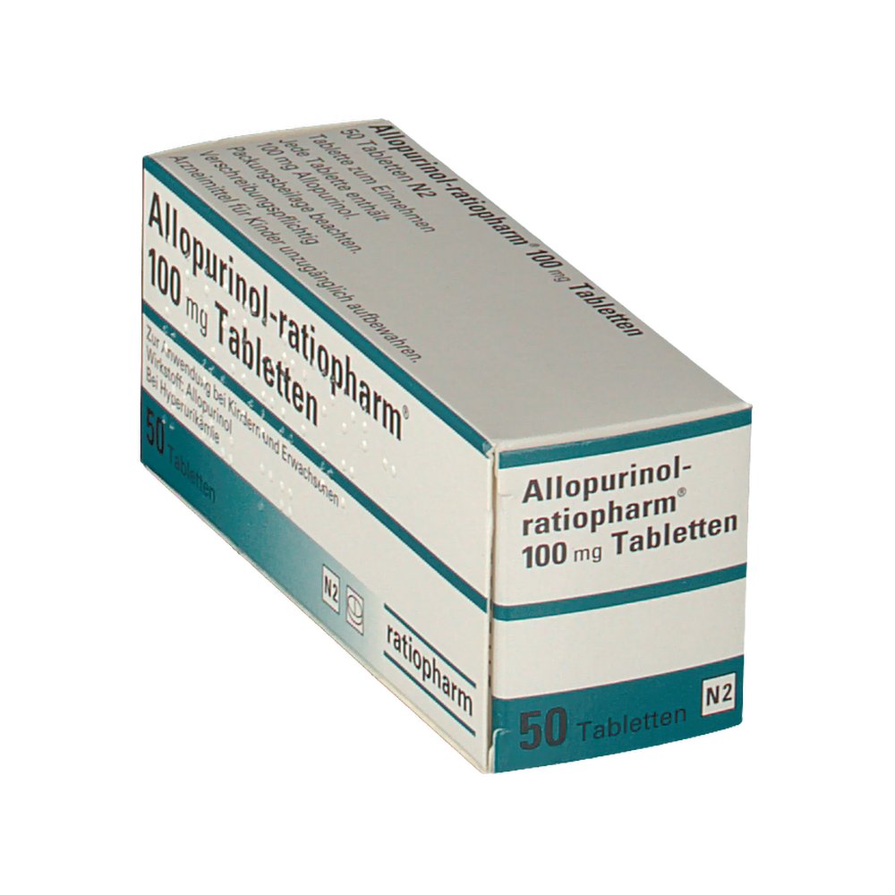 Allopurinol 100 ratiopharm Tabletten - shop-apotheke.com