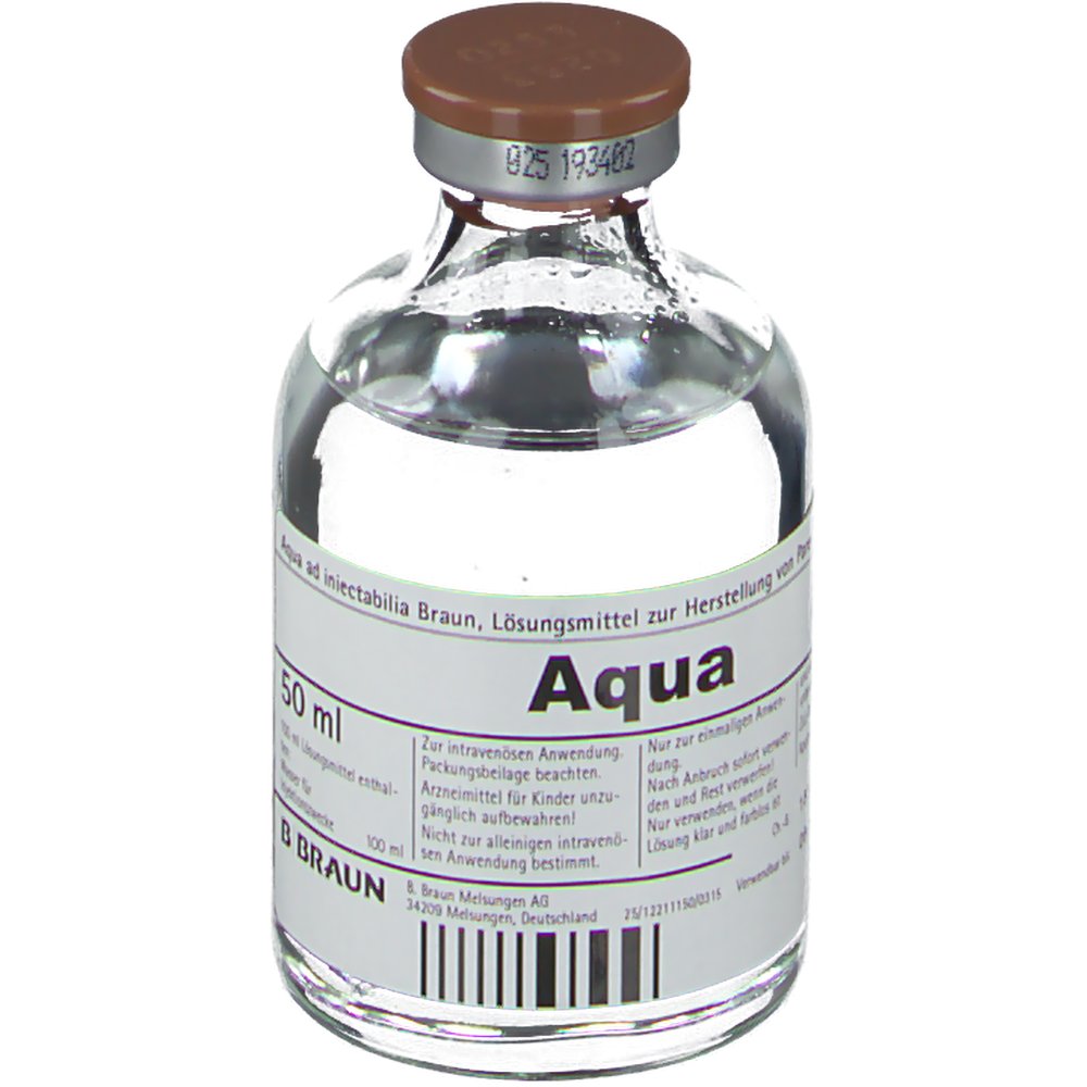 Aqua Ad Injectabilia Braun, Injekt-Flasche - Shop-apotheke.com