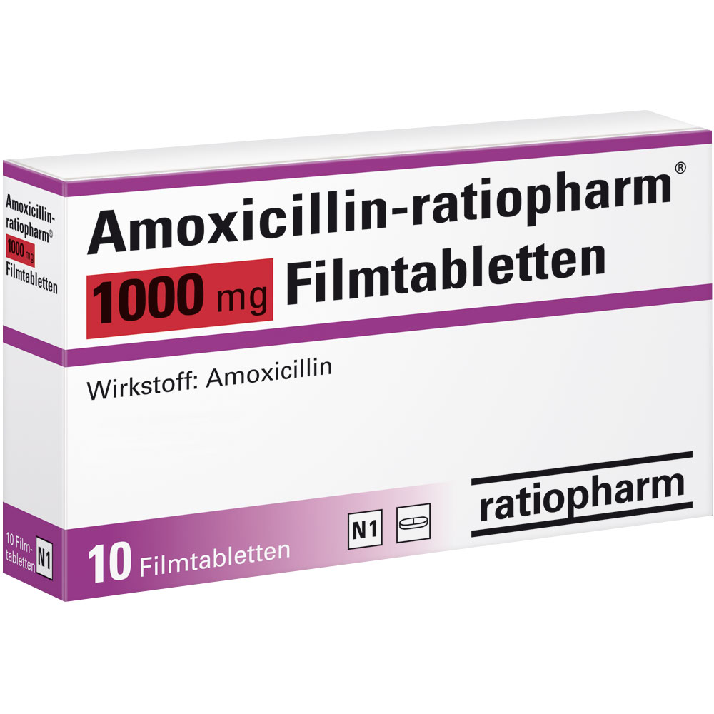 Amoxicillin Ratiopharm 1000 Filmtabletten Shop