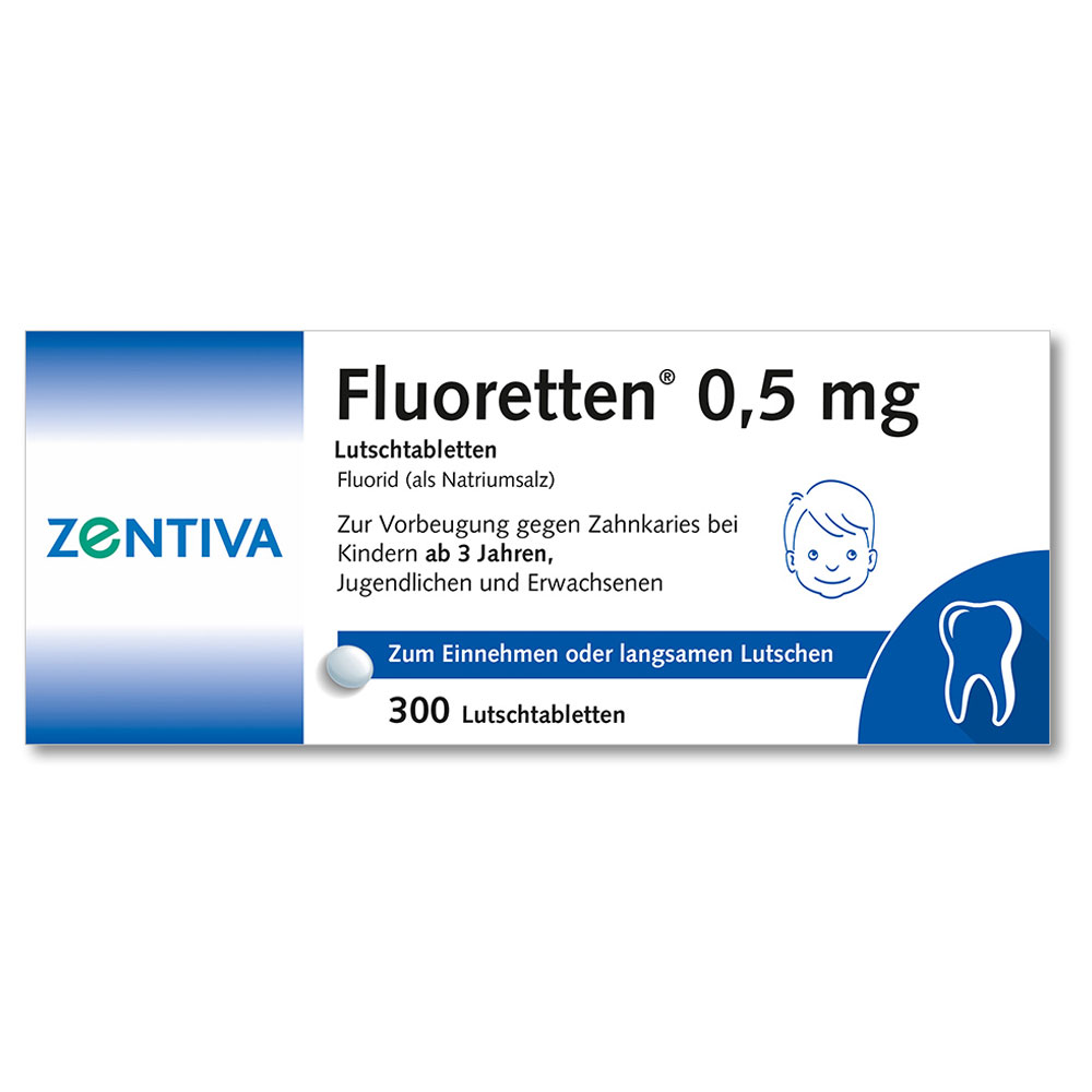 Fluoretten 0,5 mg Tabl.