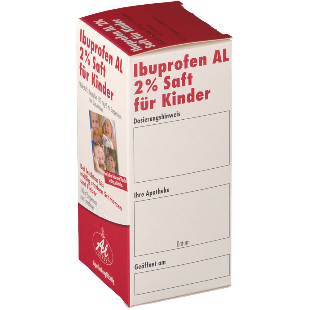 Ibuprofen AL 2% Saft für Kinder - shop-apotheke.com
