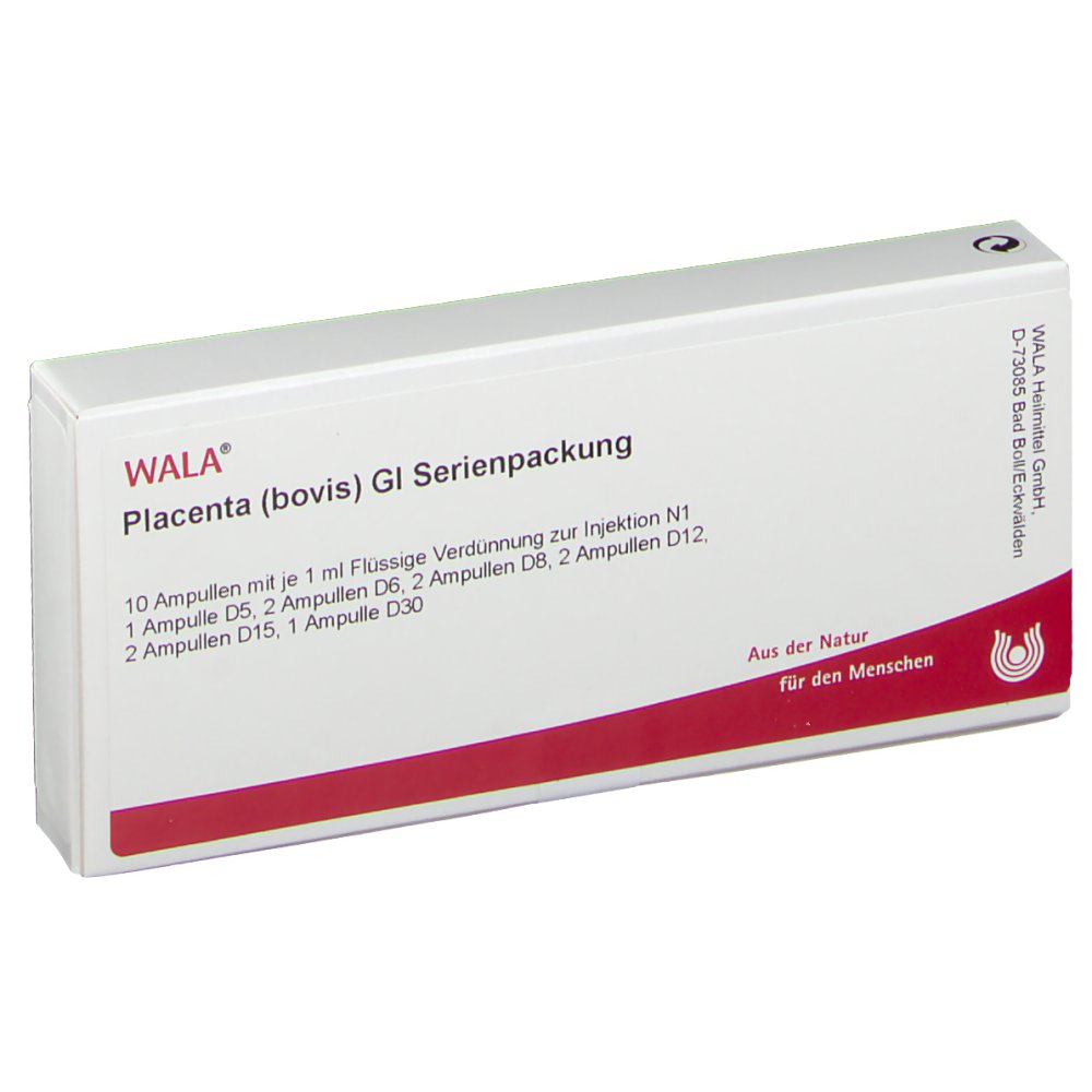 Placenta Bovis GL Serienpackung Ampullen