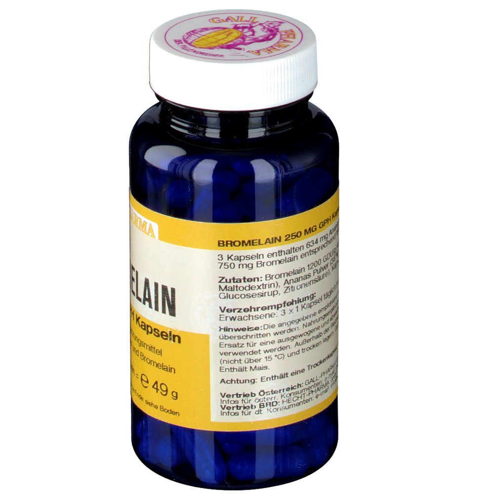 GALL PHARMA Bromelain 250 mg GPH Kapseln