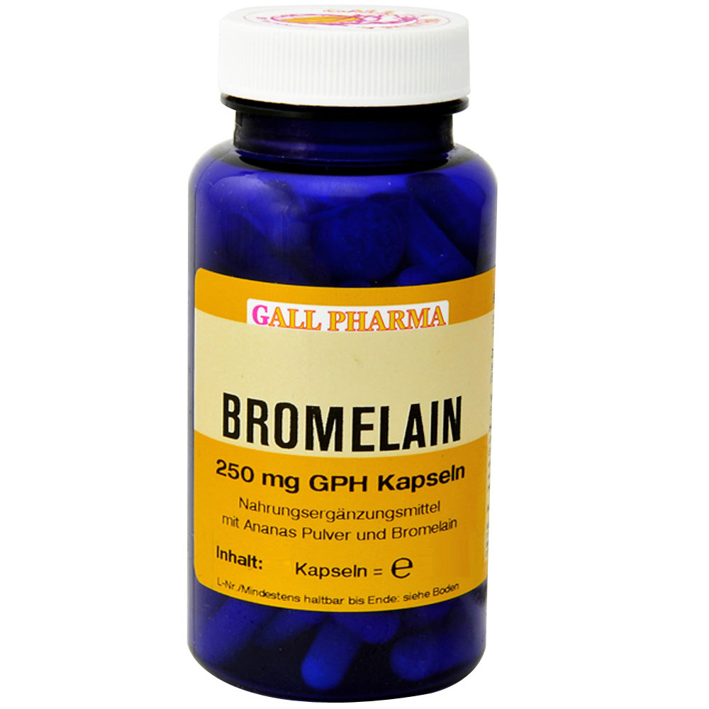 GALL PHARMA Bromelain 250mg GPH Kapseln