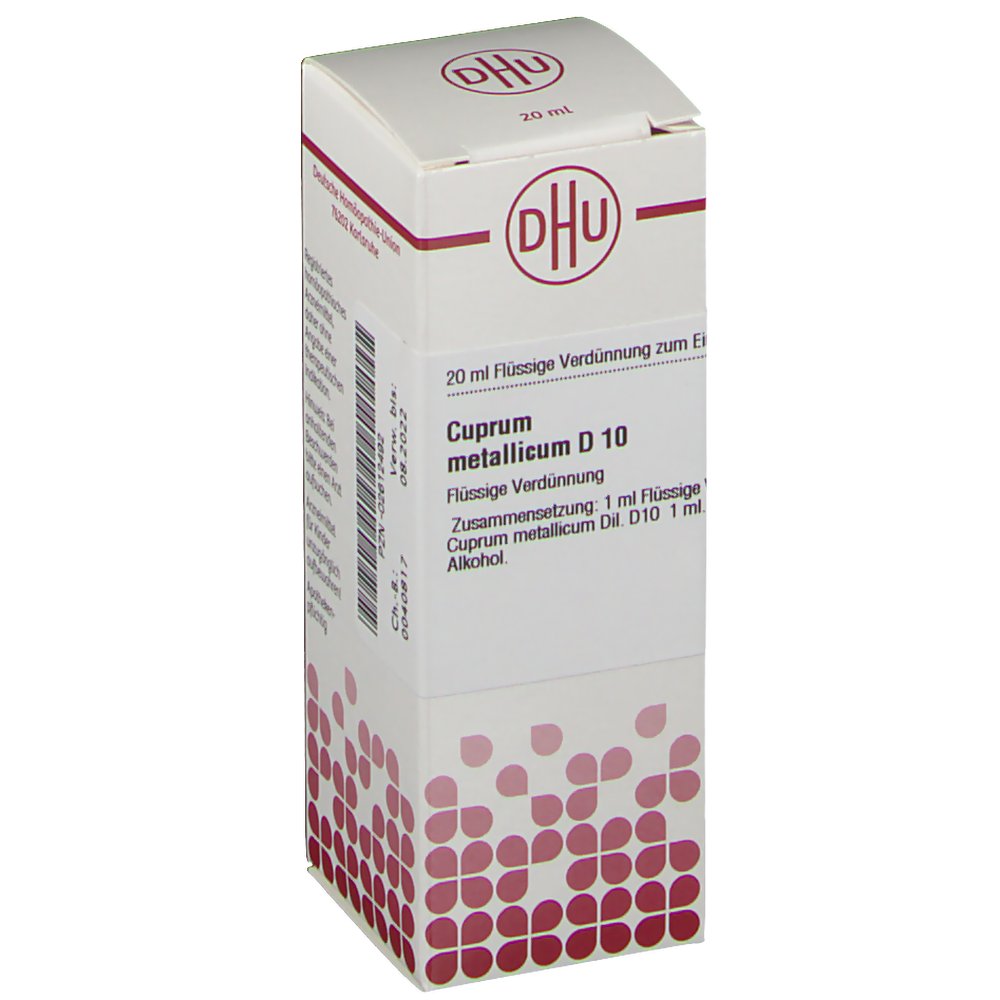 DHU Cuprum Metallicum D10