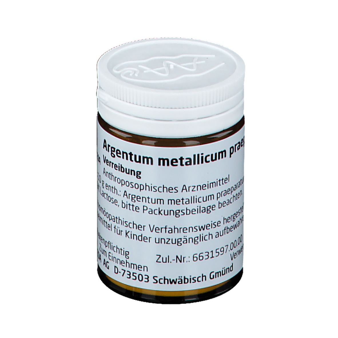 Argentum Metallicum Praep. D30 Trituration